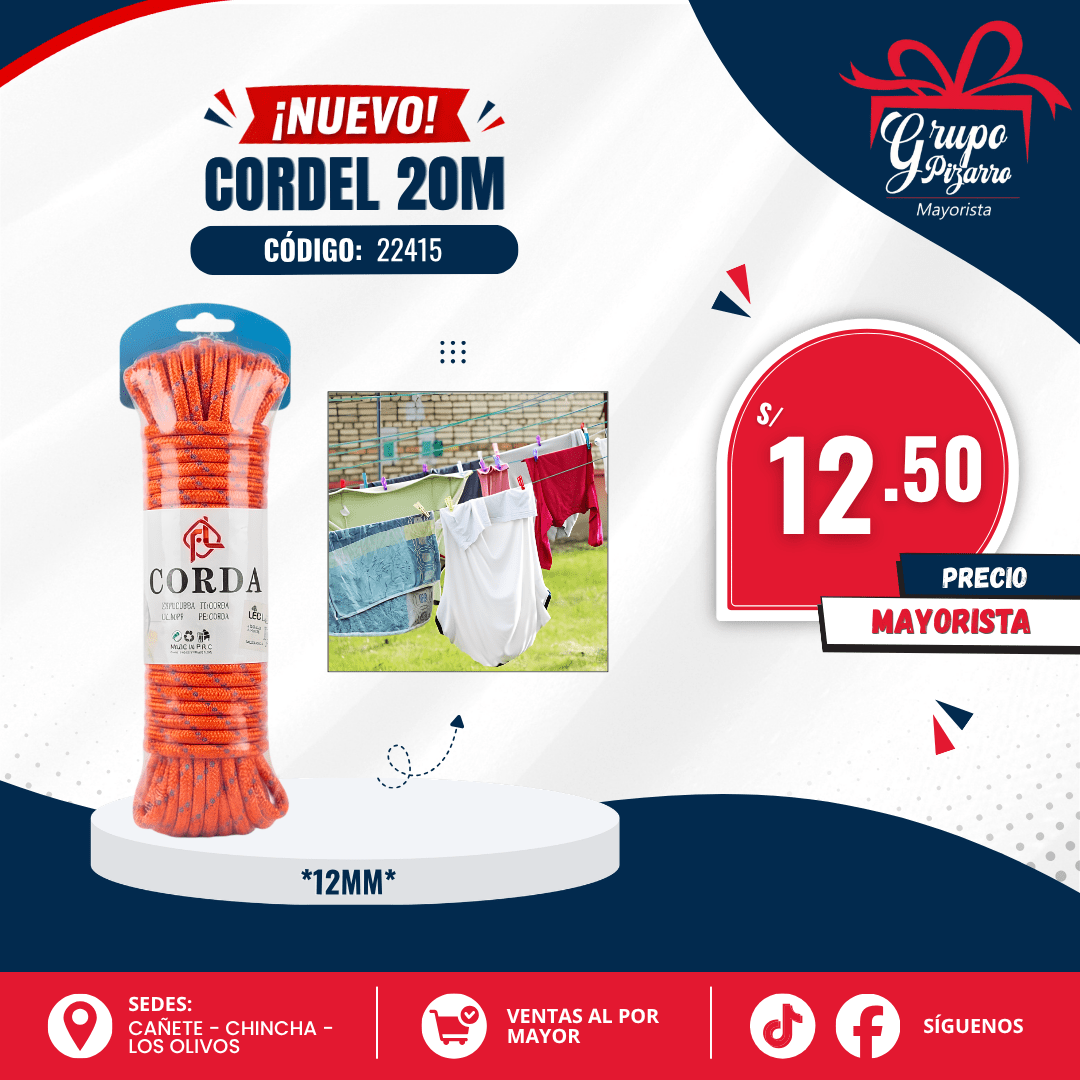 CORDEL  12MMX20M1