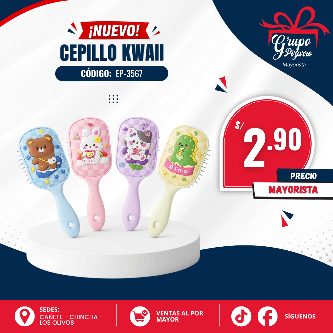 CEPILLO DE CABELLO KWAII2