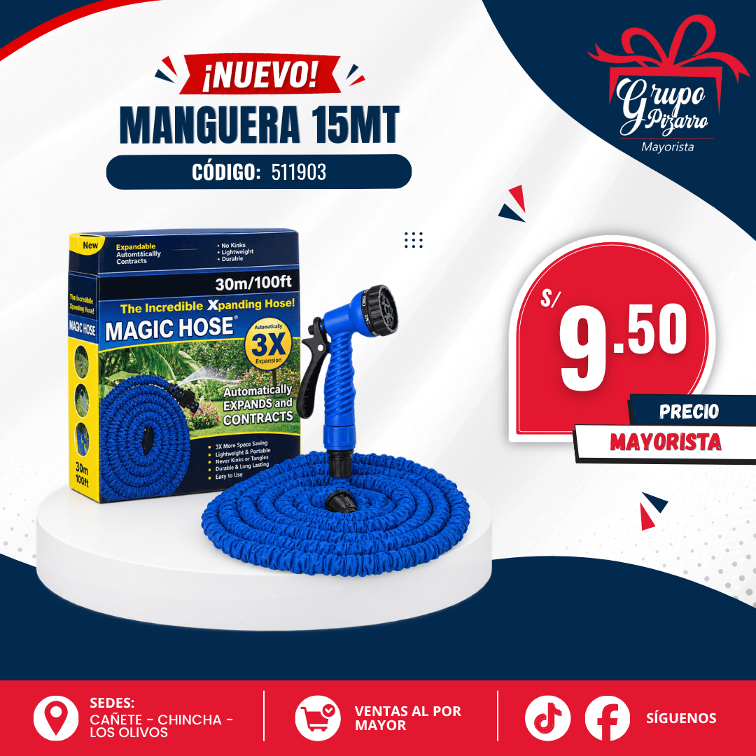 MANGUERA VERDE MAGIC HOSE1
