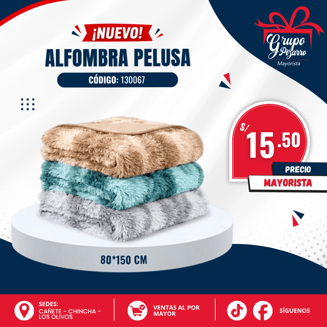 ALFOMBRA PELUCHE 80*150CM1