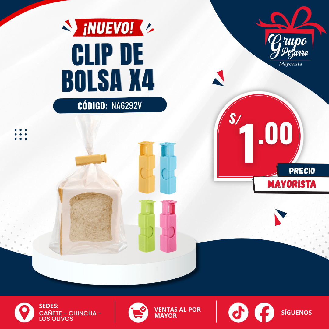 CLIP DE BOLSA X44