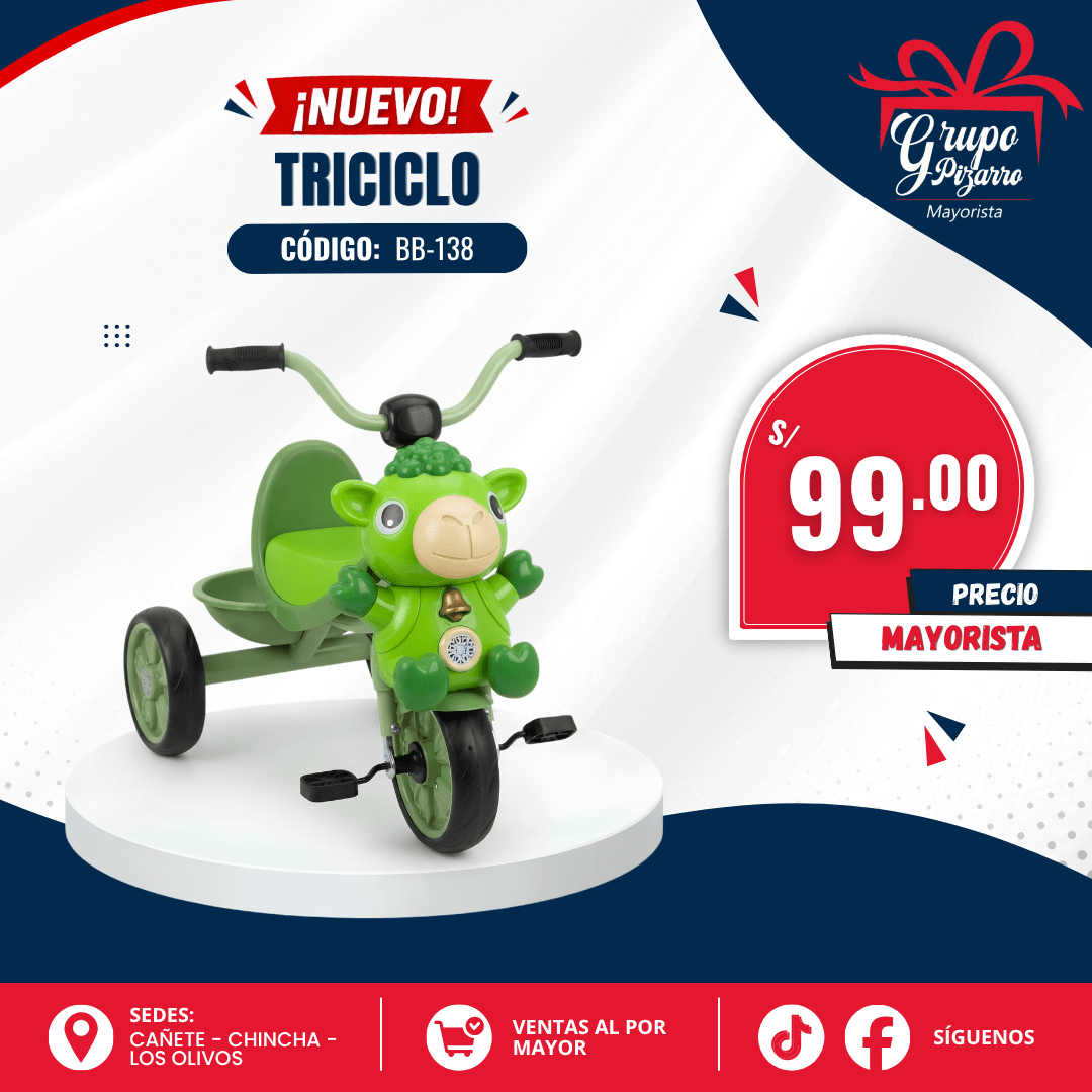 TRICICLO BB-1381
