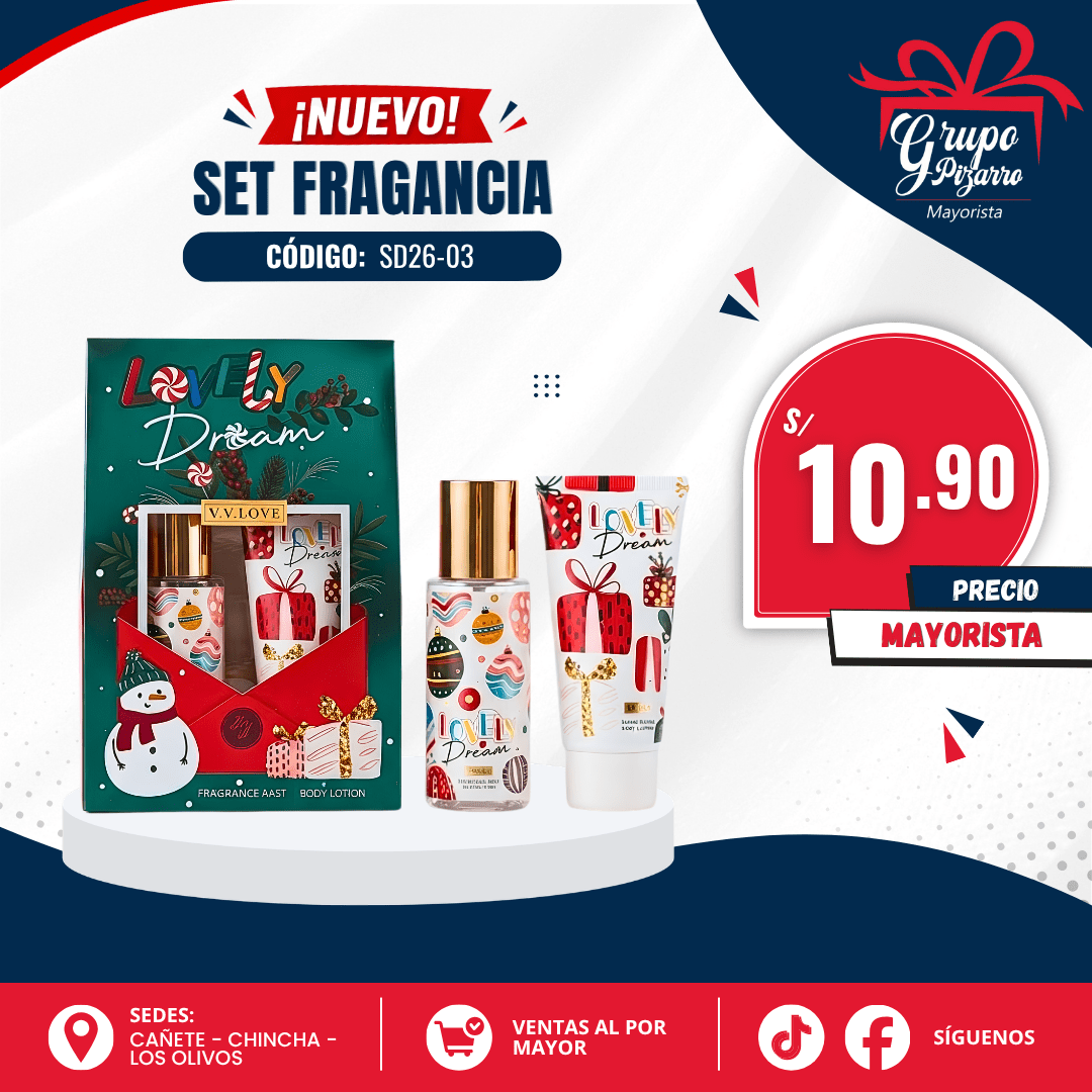 SET FRAGANCIA  SD26-031
