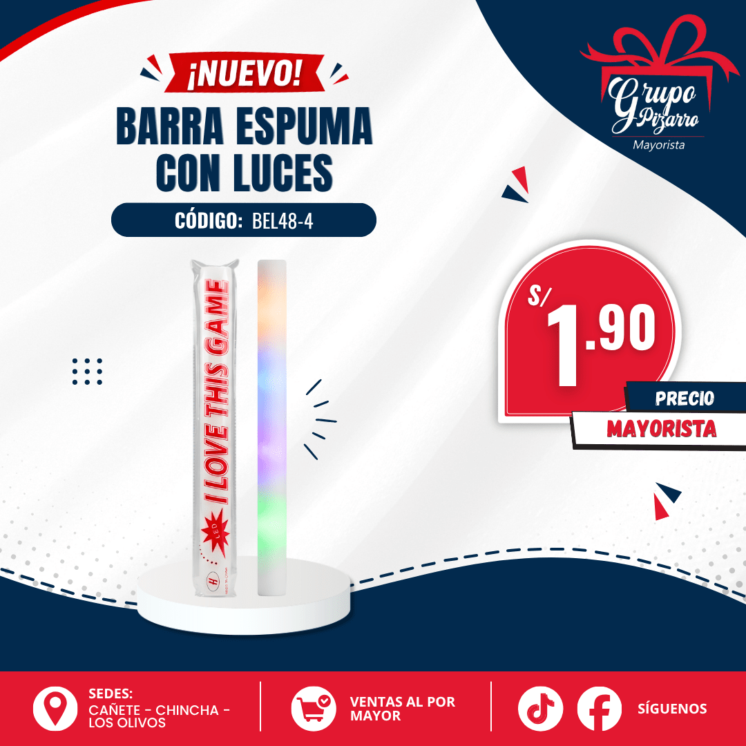 BARRA LUMINOSA DE ESPUMA1