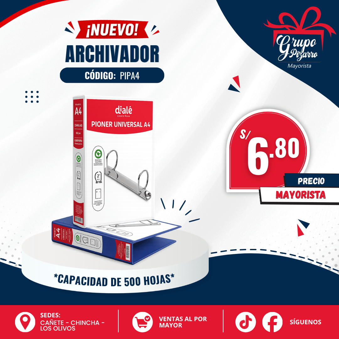 PIONER A4 UNIVERSAL ANCHO 2 DIALE1
