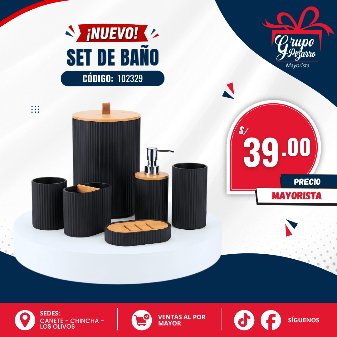 SET PARA BAÑO 1023291