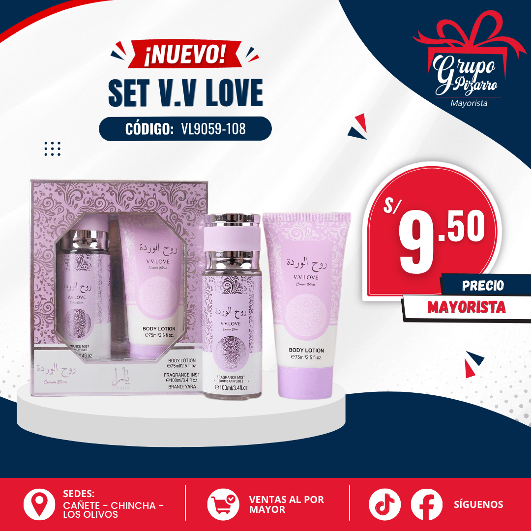SET DE FRAGANCIA VL9059-1081