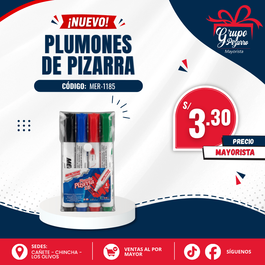 PLUMON X4 PIZARRA - MERCYFAN1