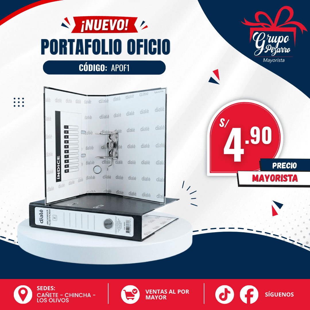 ARCHIVADOR PLASTIFICADO - DIALE1
