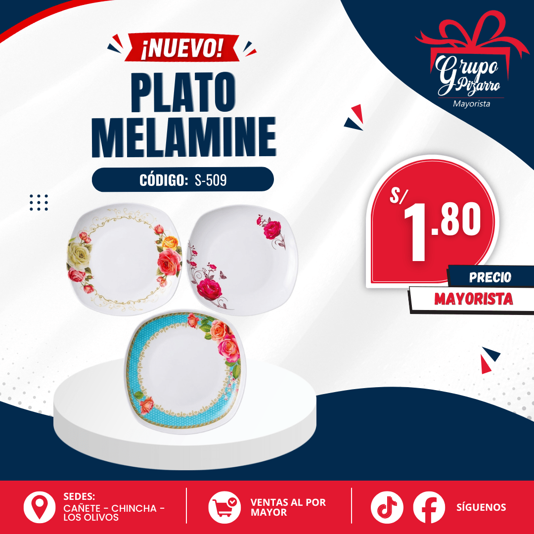 PLATO CUADRADO DE MELAMINE1