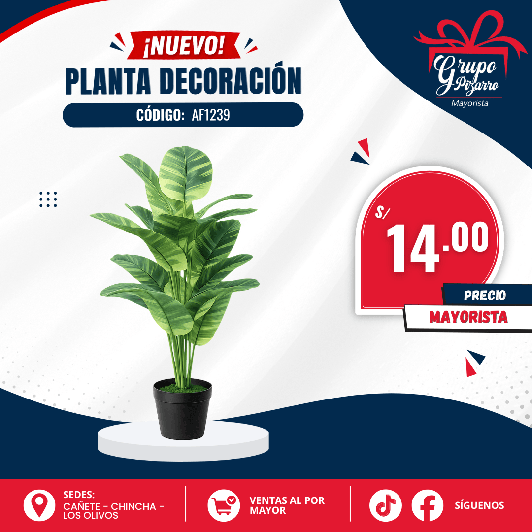 MACETA PLANTA AF12391