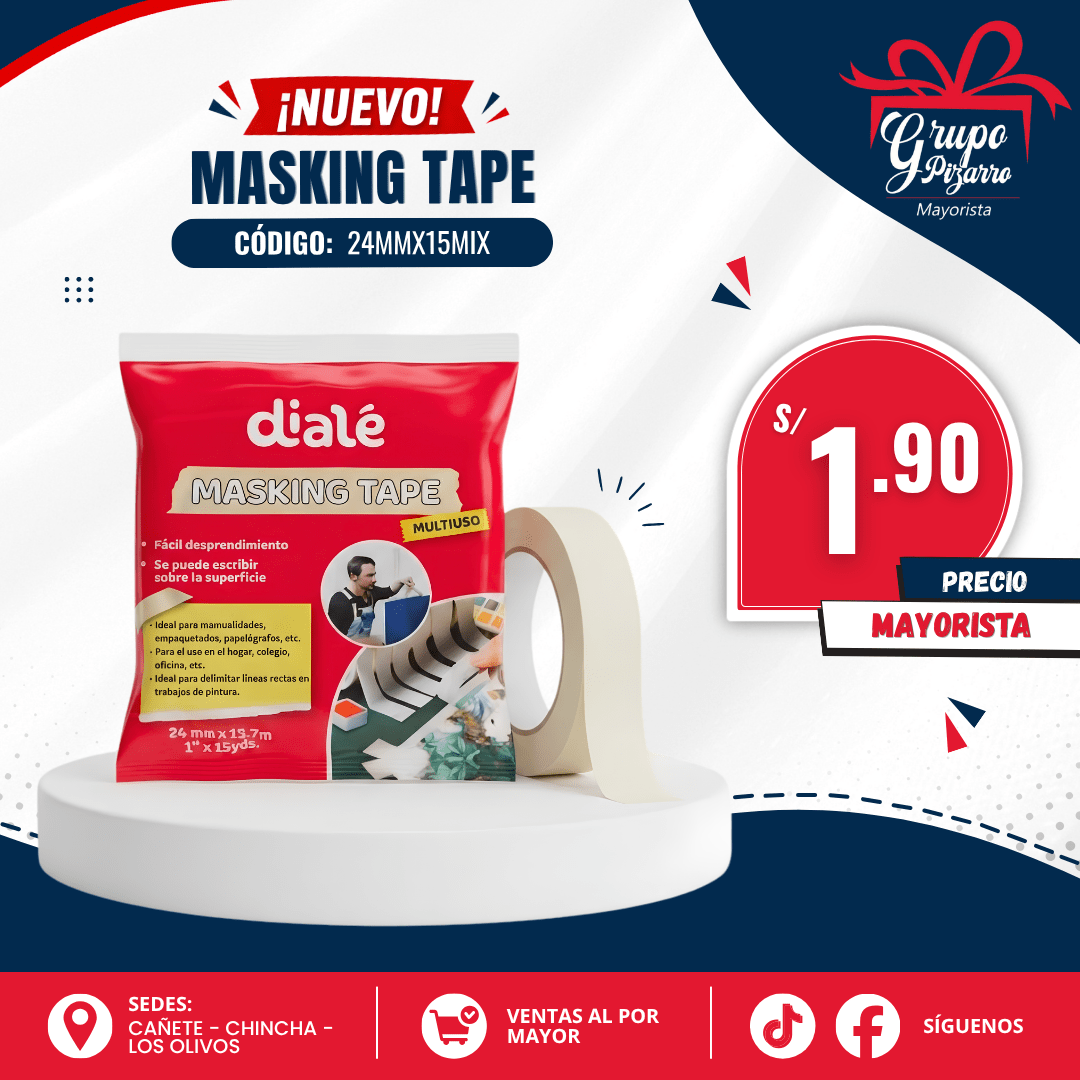 CINTA MASKING TAPE 1