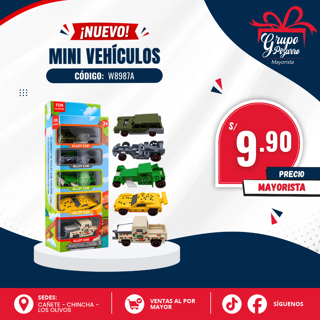 SET DE CARRITOS COLLECIONABLES1