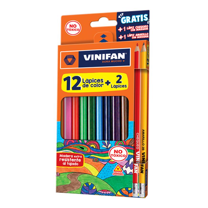 COLORES X12 VINIFAN +2LAPICES1