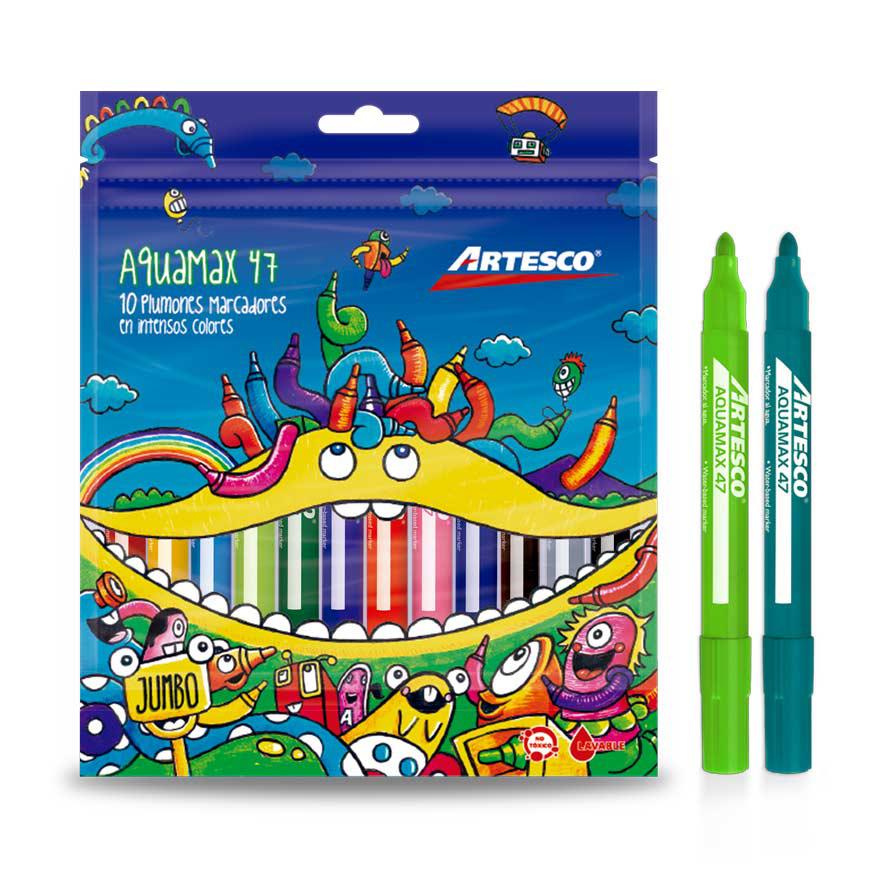 PLUMONES X10 AQUAMAX 47 ARTESCO1