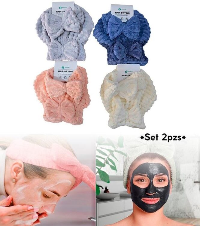 SET DE TOALLA PARA CABELLO1