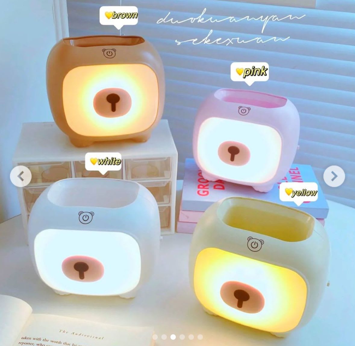 LAMPARA PORTA LAPICERO OSITO1