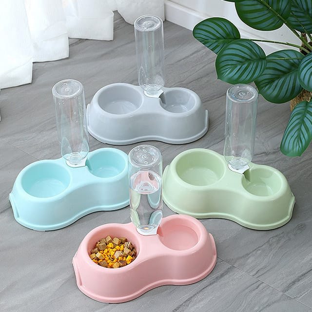 PLATO DE MASCOTA CON DISPENSADOR1