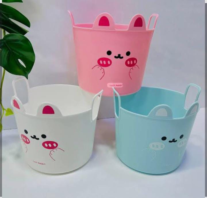 PORTA LAPICERO CESTA LUCK RABBIT1