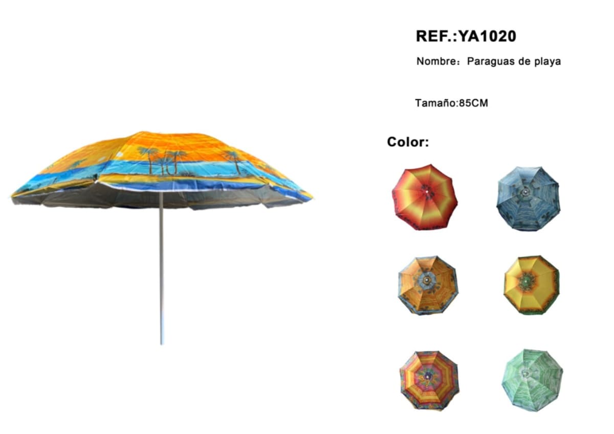 SOMBRILLA DE PLAYA 85CM1