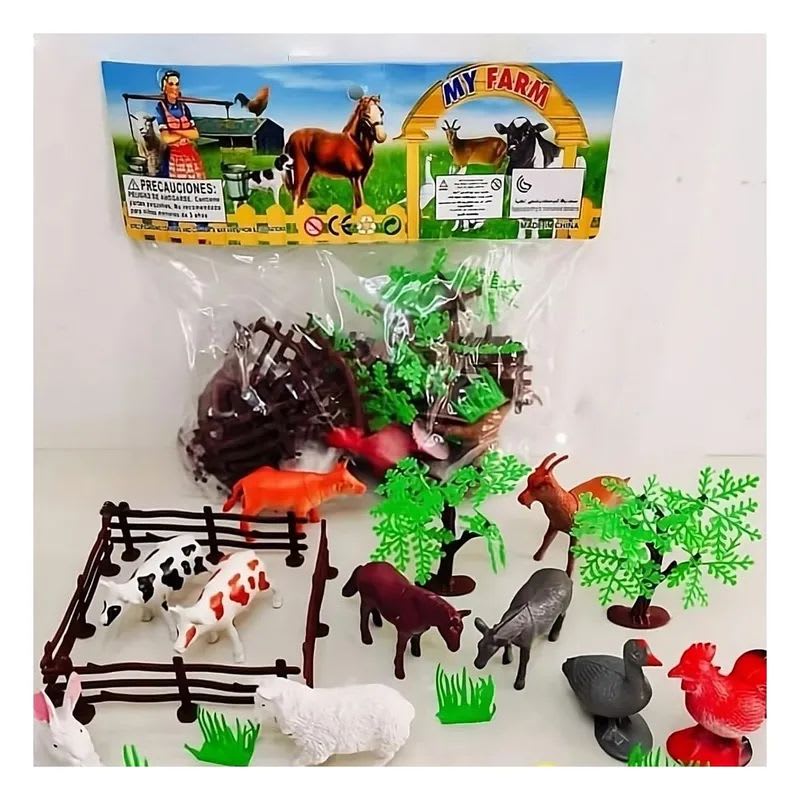 JUGUETE ANIMALES DE GRANJA MY FARM1