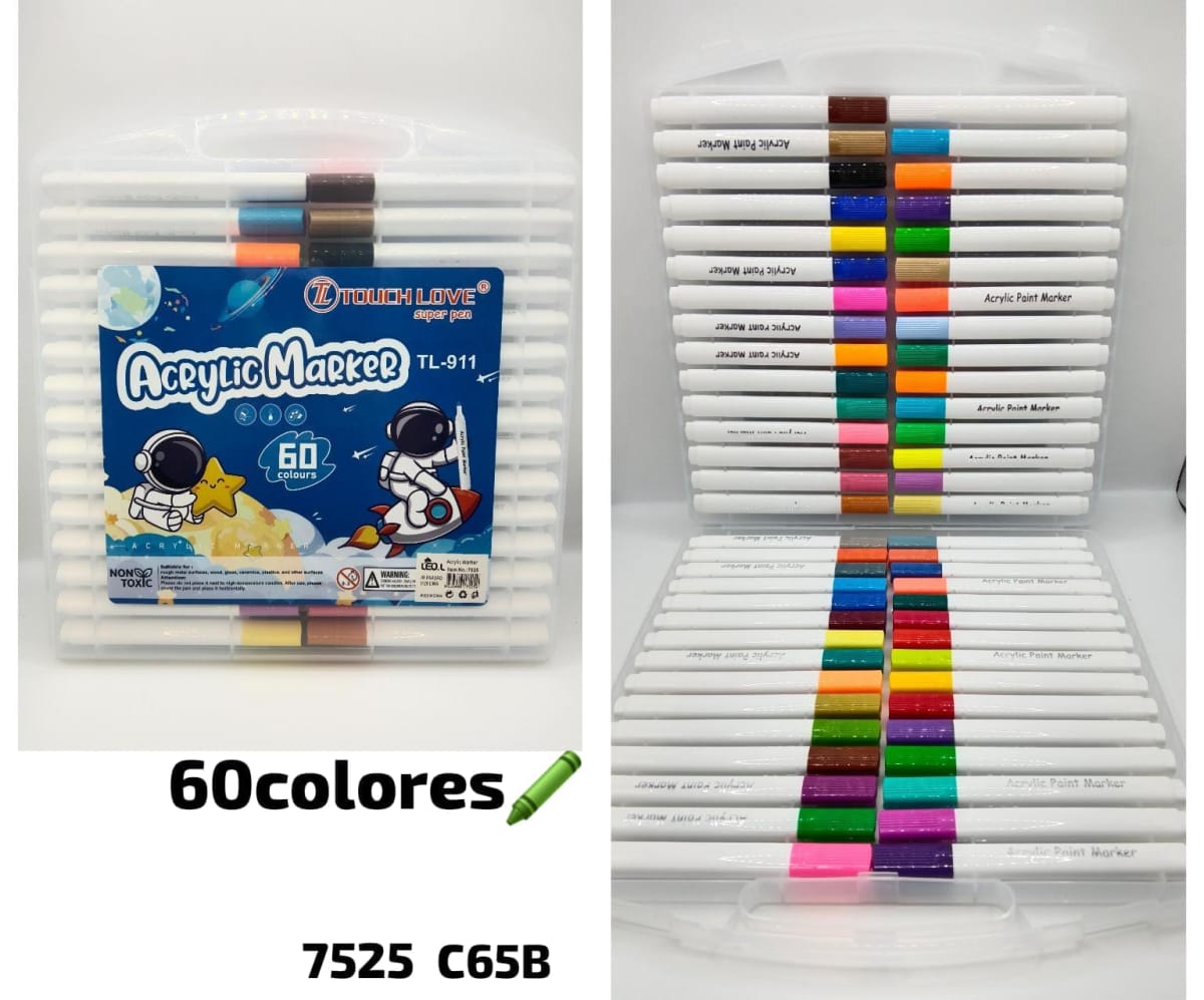 PLUMON ACRILICO 60 PCS1