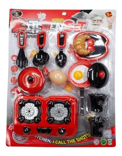 SET DE COCINA ROJO BLISTER1