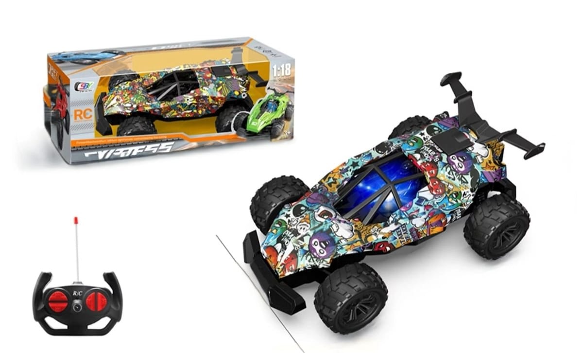 CARRO CARRERA GRAFITI A CONTROL1