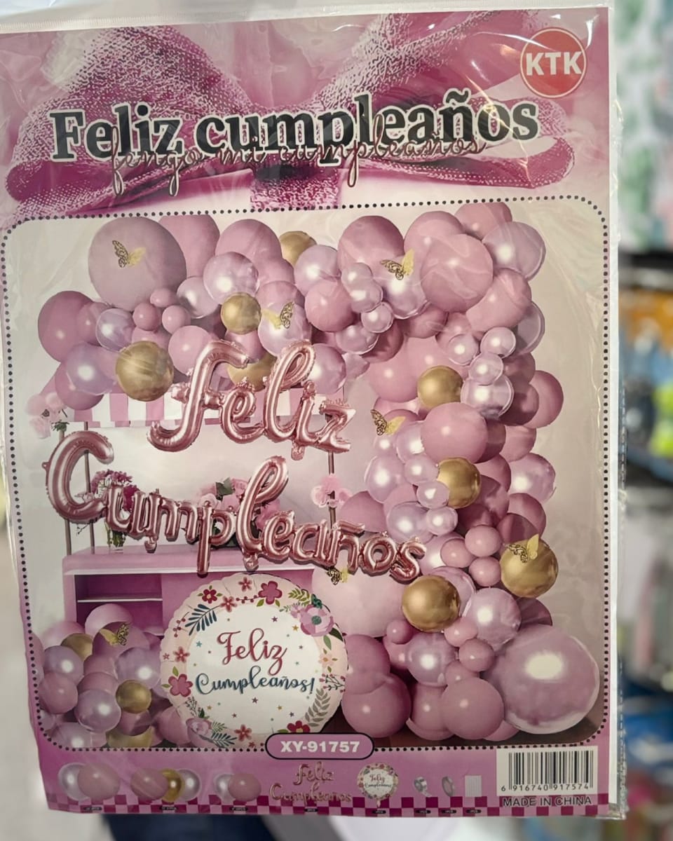 ARCO GLOBOS 90PCS1