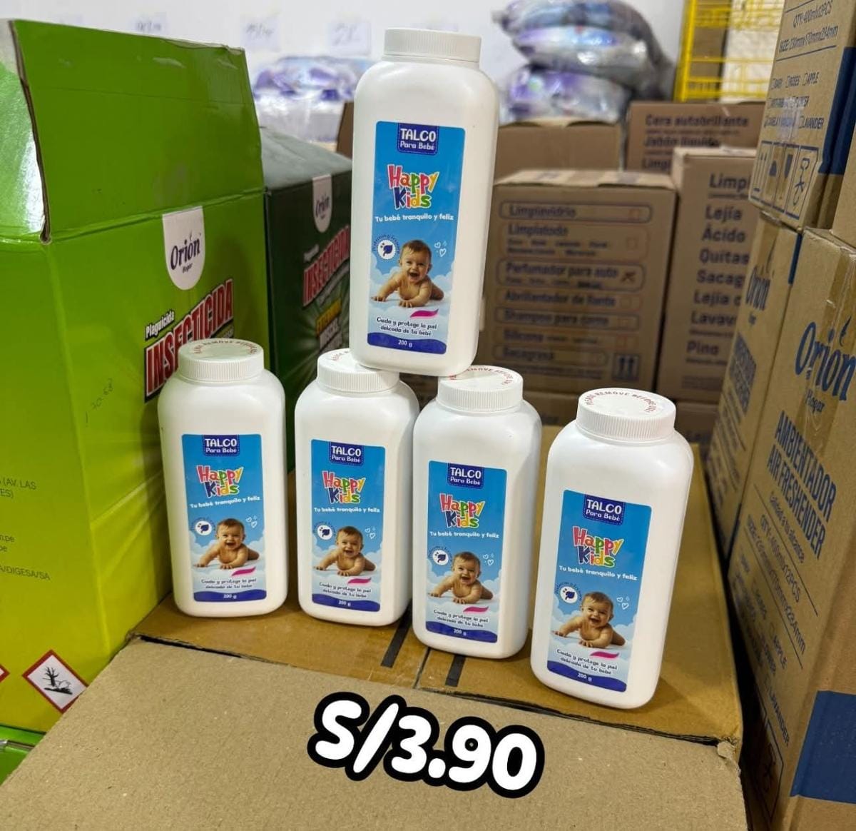 TALCO 200G - HAPPY KIDS1