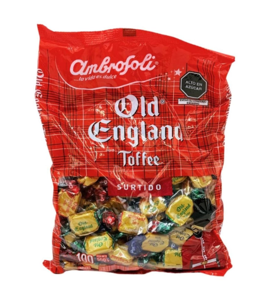 TOFFE OLD ENGLAN SURTIDO X100 UN1