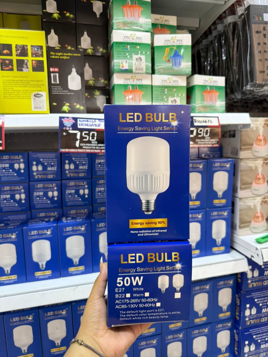 FOCO CAJA AZUL 50W1