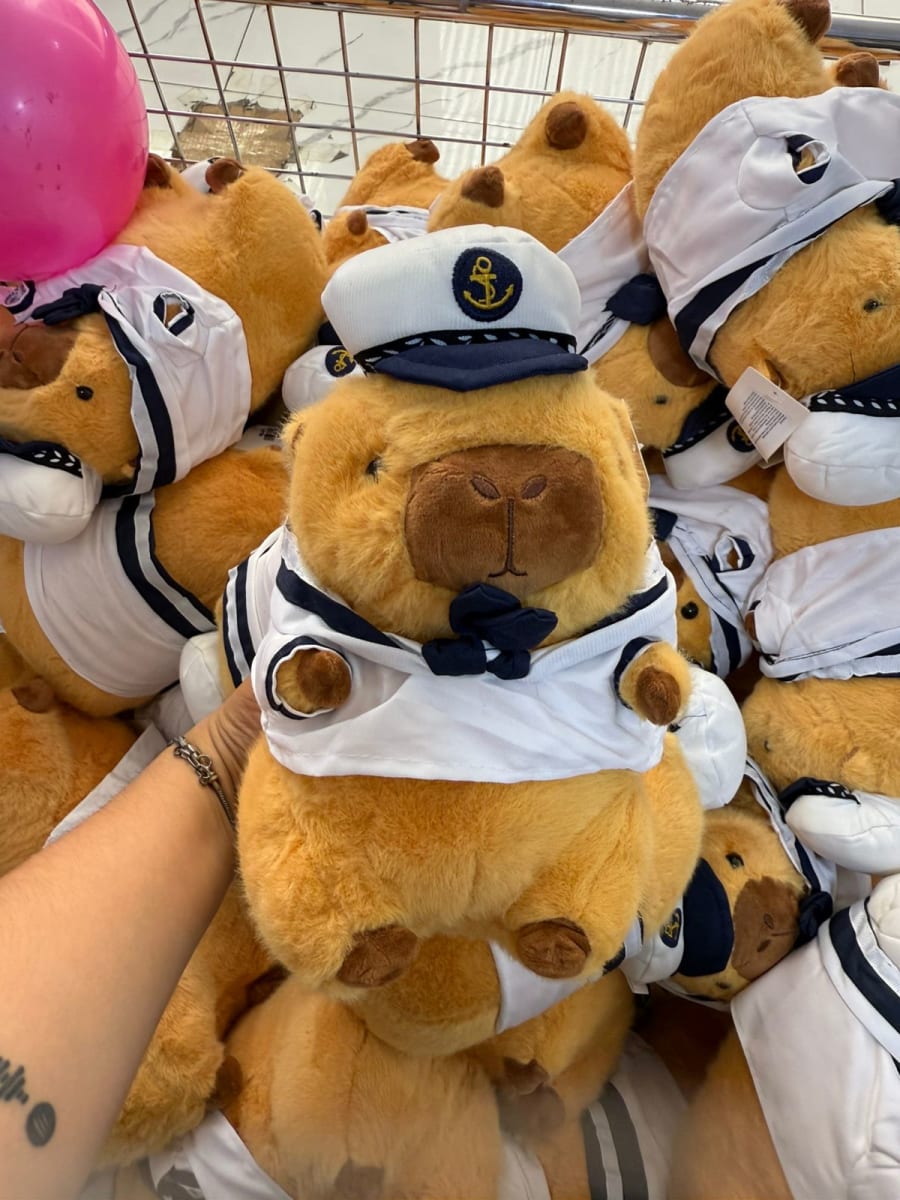 MINI PELUCHE CAPYBARA1