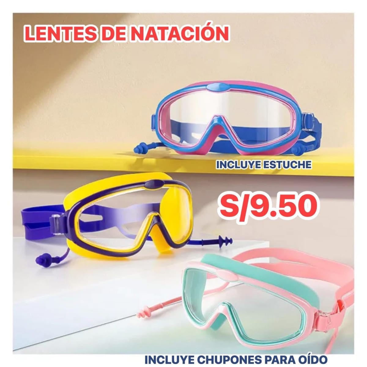 LENTES DE NATACION MICA1