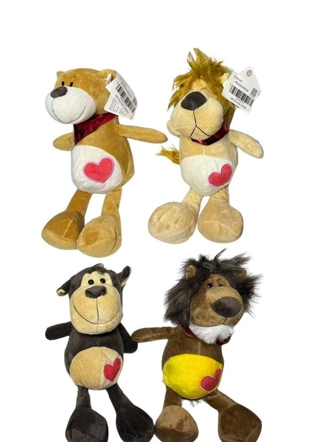 PELUCHE PARCHE CORAZON 27CM1