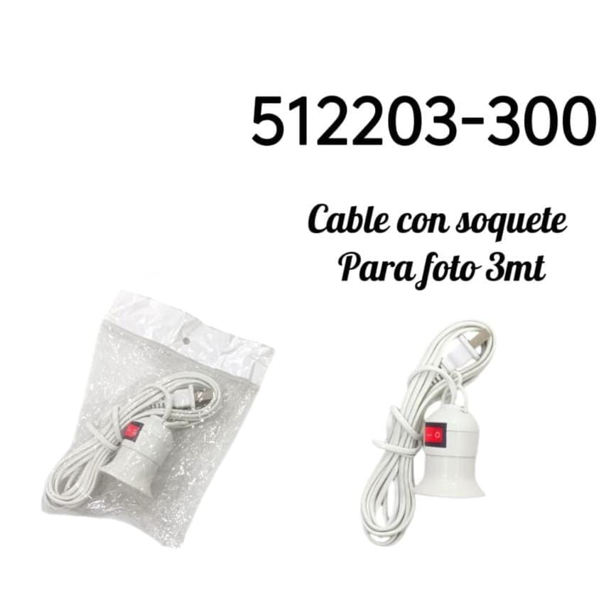 CABLE C/ SOQUETE 3MT1