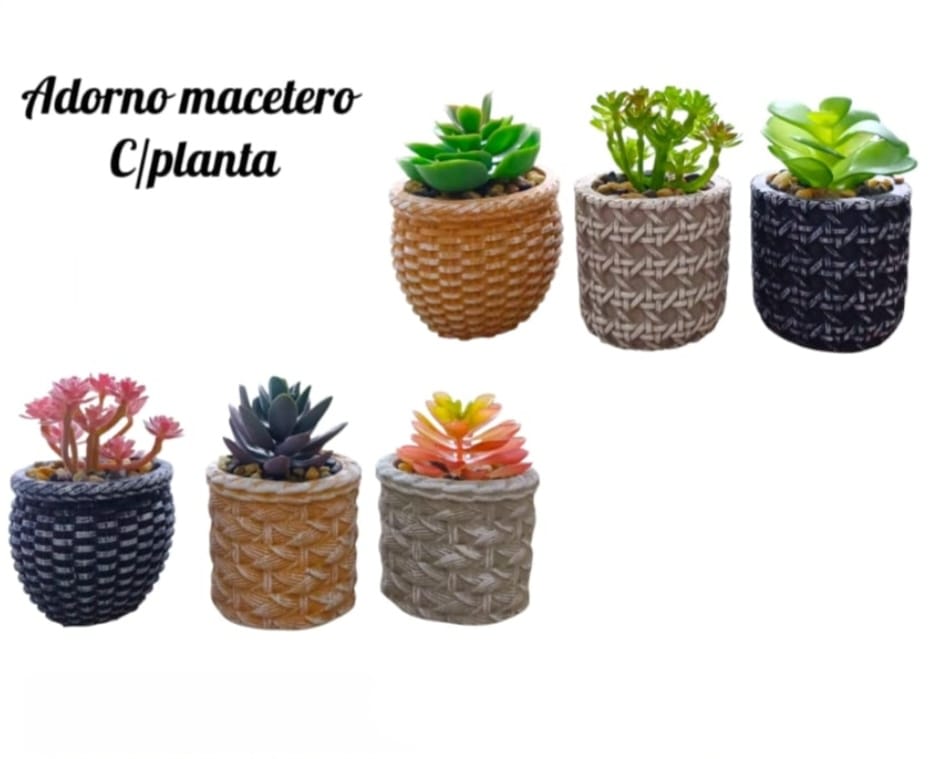 MINI MACETERO -PLOMO1