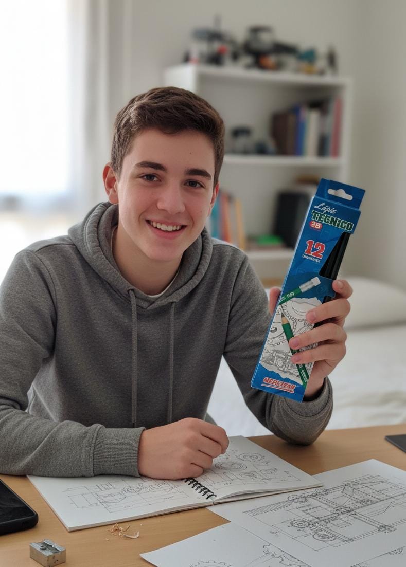 LAPIZ TECNICO B2 MERCYFAN1