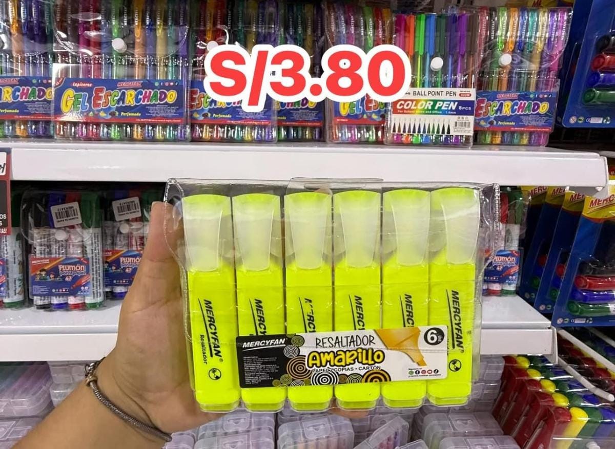 RESALTADOR AMARILLO X61