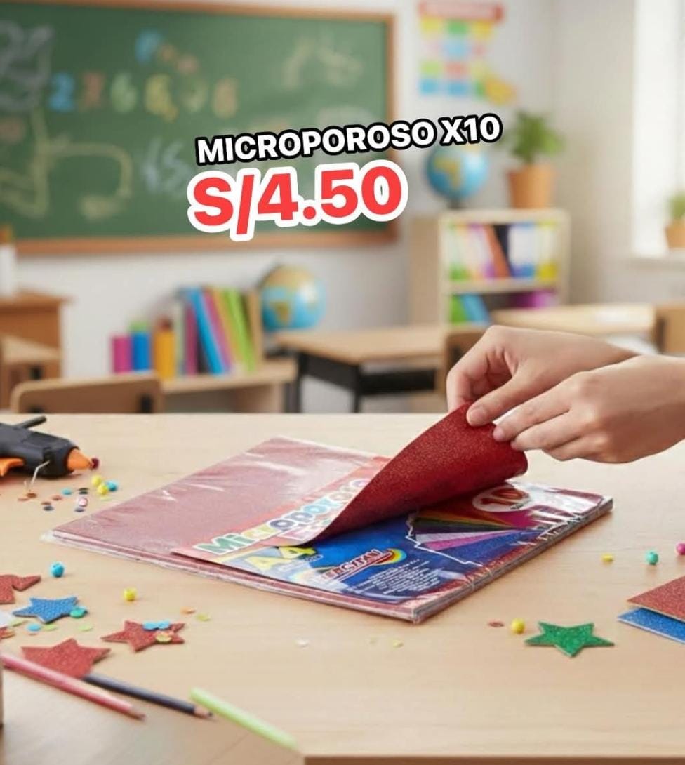 MICROPOROSO ESCARCHADO X10 - MERCY1