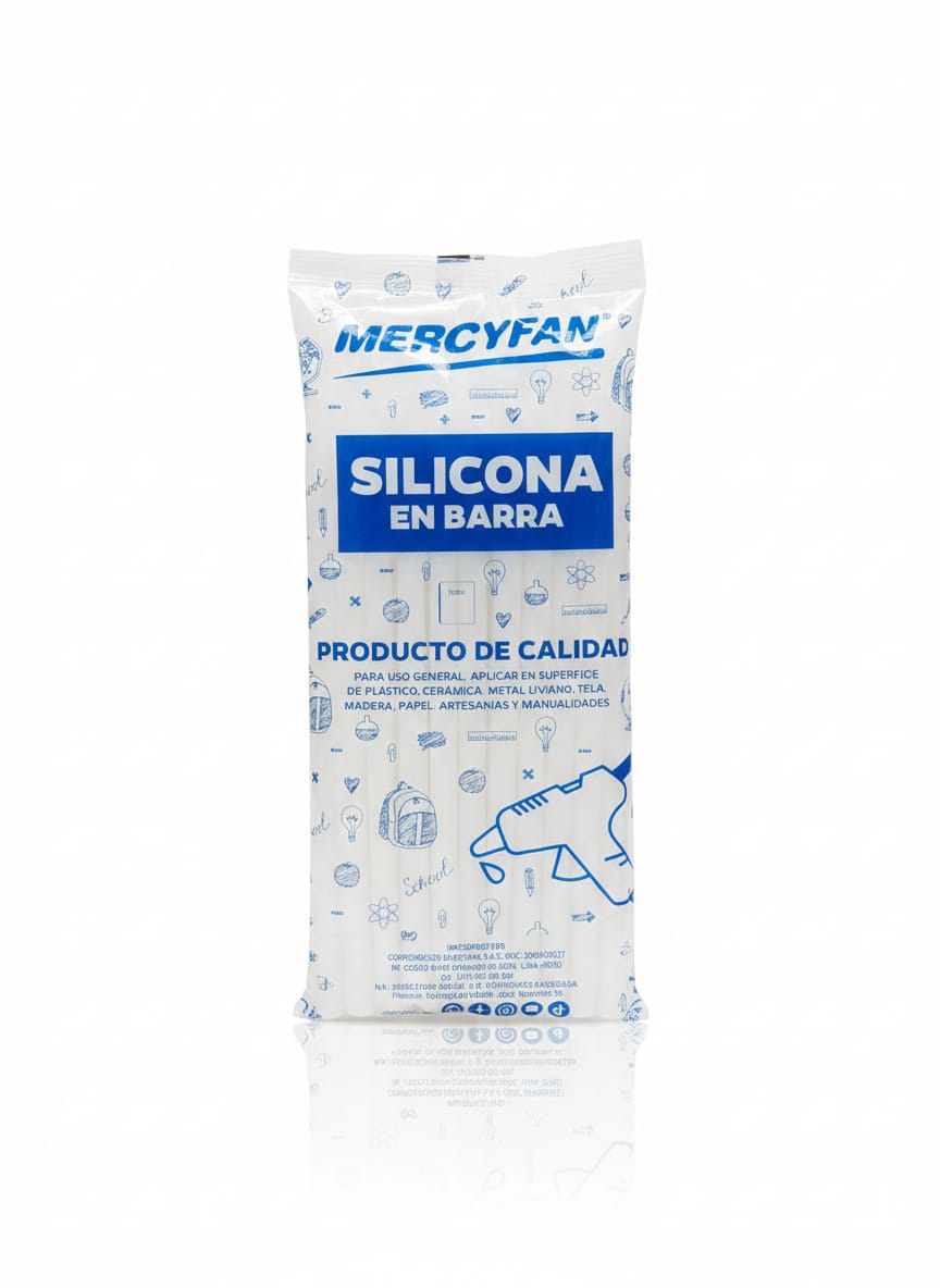 SILICONA EN BARRA DELGADA PQT MERCY1