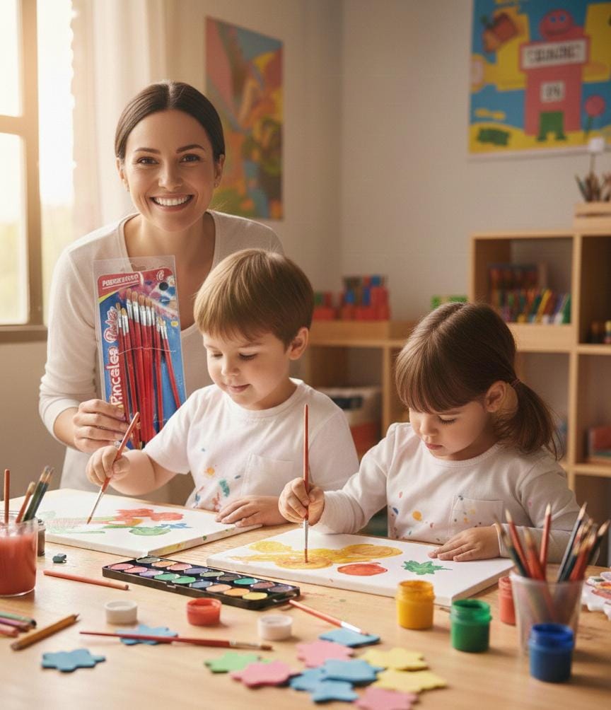 PINCELES X12 MERYFAN ROJOS1