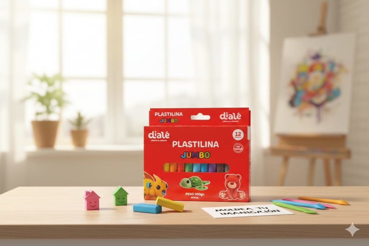 PLASTILINA JUMBO DIALE1