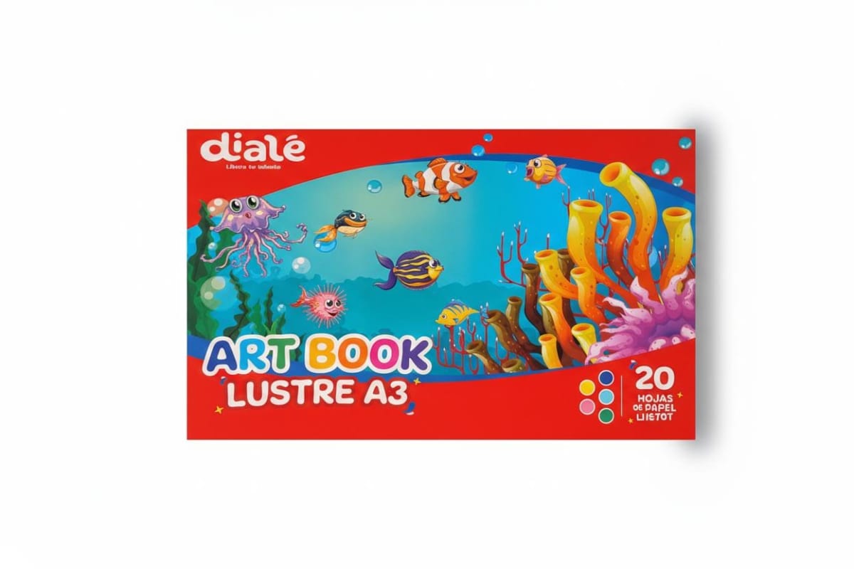 BLOCK ARTBOOK LUSTRE A-3 DIALE1