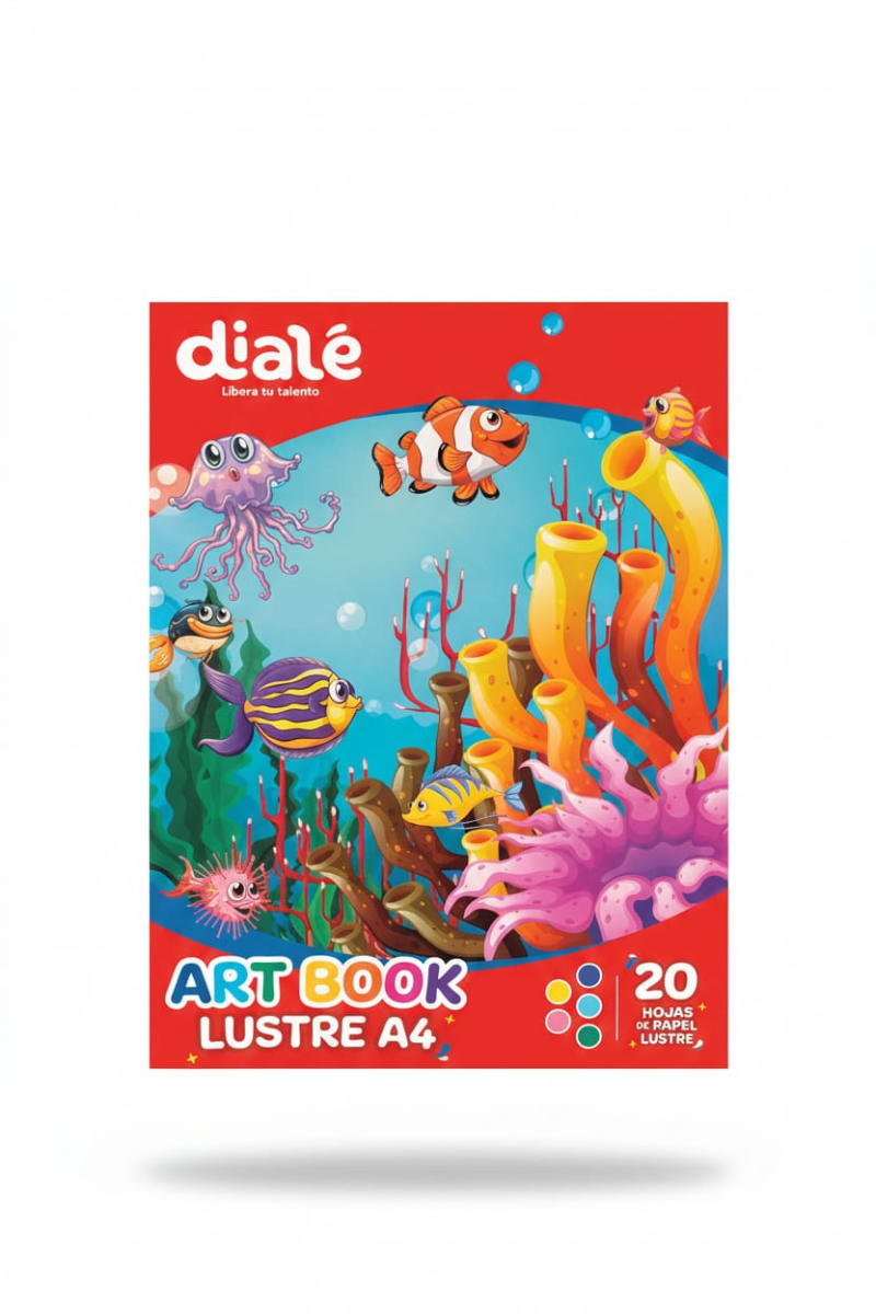 ART BOOK LUSTRE A4 - DIALE1