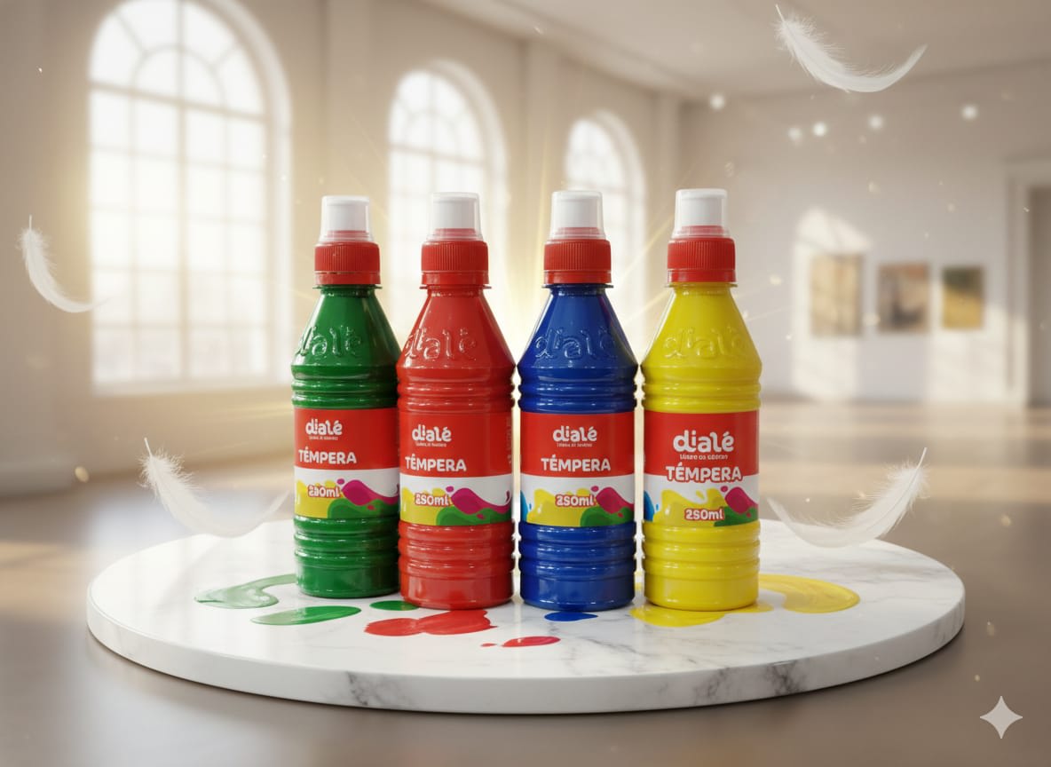 TEMPERA C/ DISPN. ROJO1