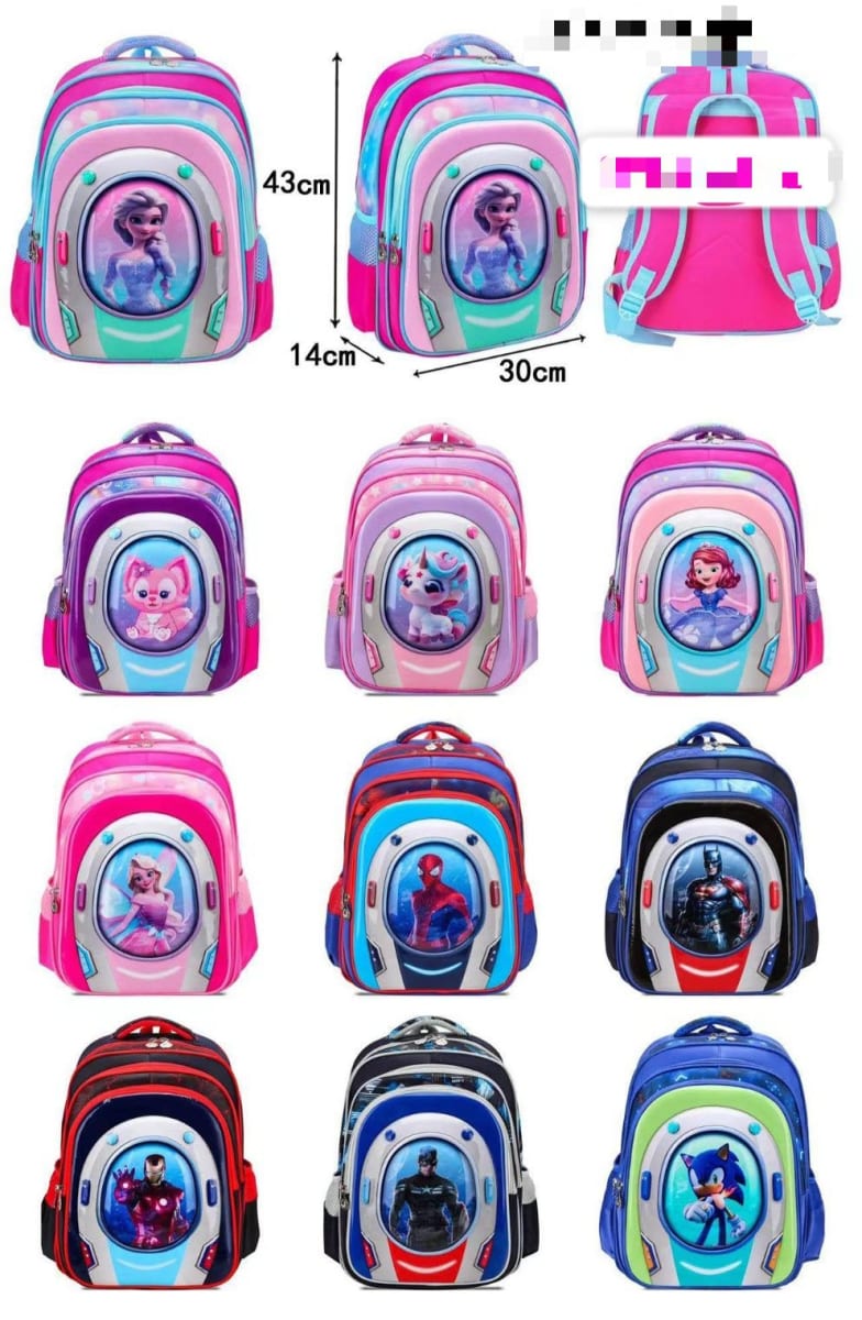 MOCHILA PERSONAJES/ CORTE1