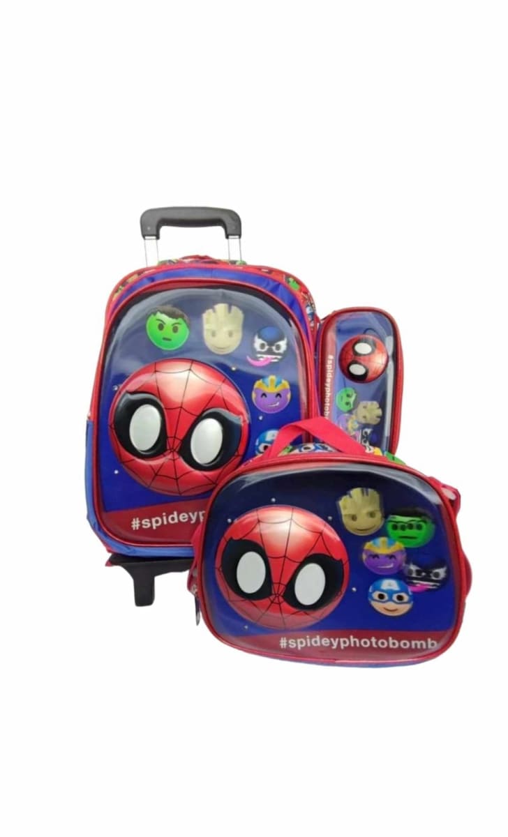 MOCHILA C/ RUEDA HOMBRE ARAÑA1