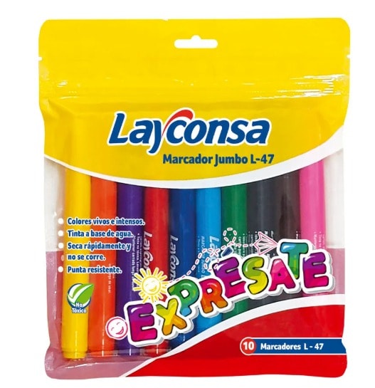 PLUMONES JUMBO X10 LAYCONSA1