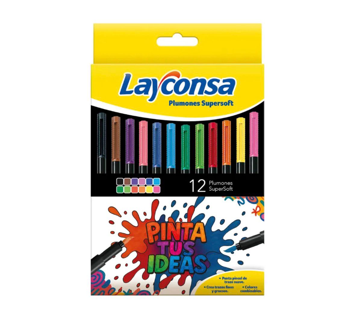 PLUMONES X12 SUPER SOFT LAYCONSA1